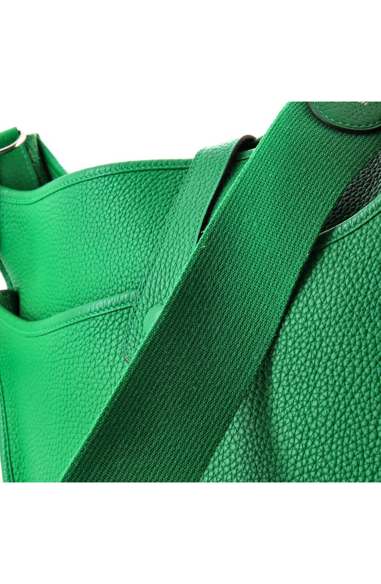 Pre-Owned Hermes Evelyne Bag Gen III Clemence GM, Alternate, color, Green