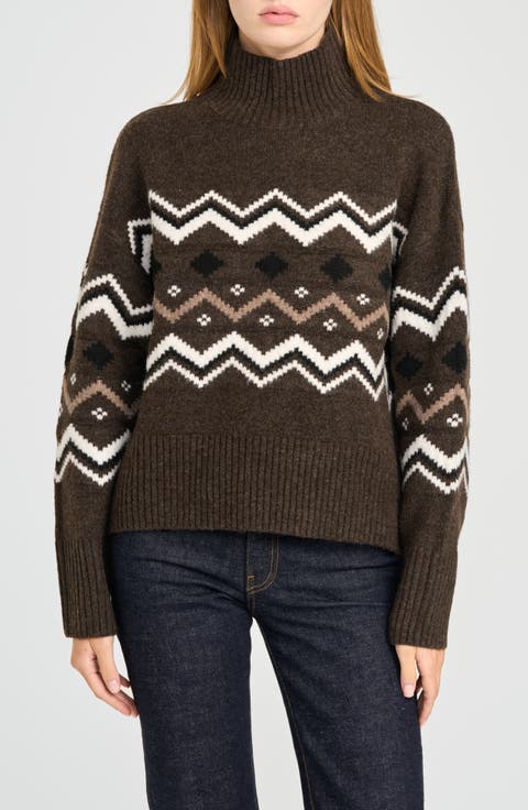 x Rose Lola Orchard Fair Isle Sweater