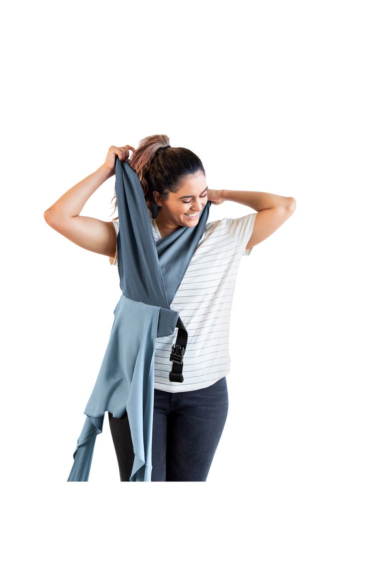 Easy-Wrap Baby Carrier, Alternate, color, BLUE