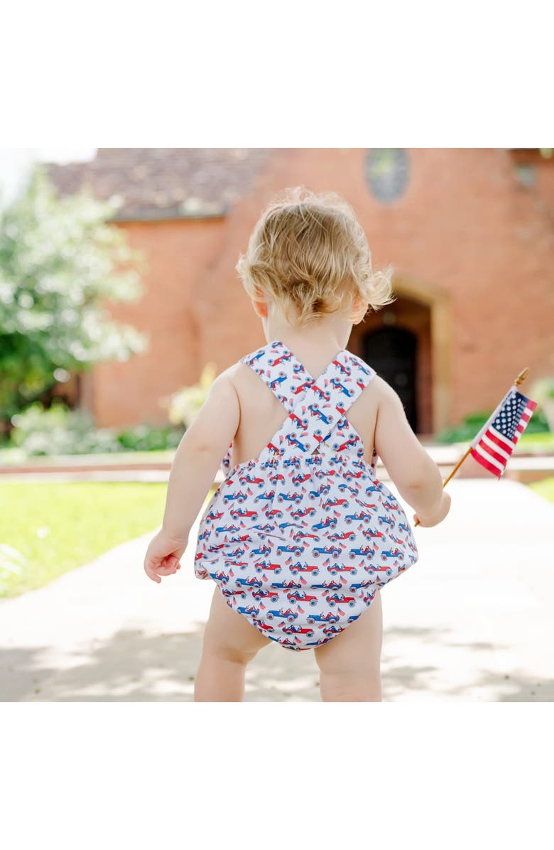 Lila and Hayes Benton Boys' Bubble, Alternate, color, Patriotic Jeeps