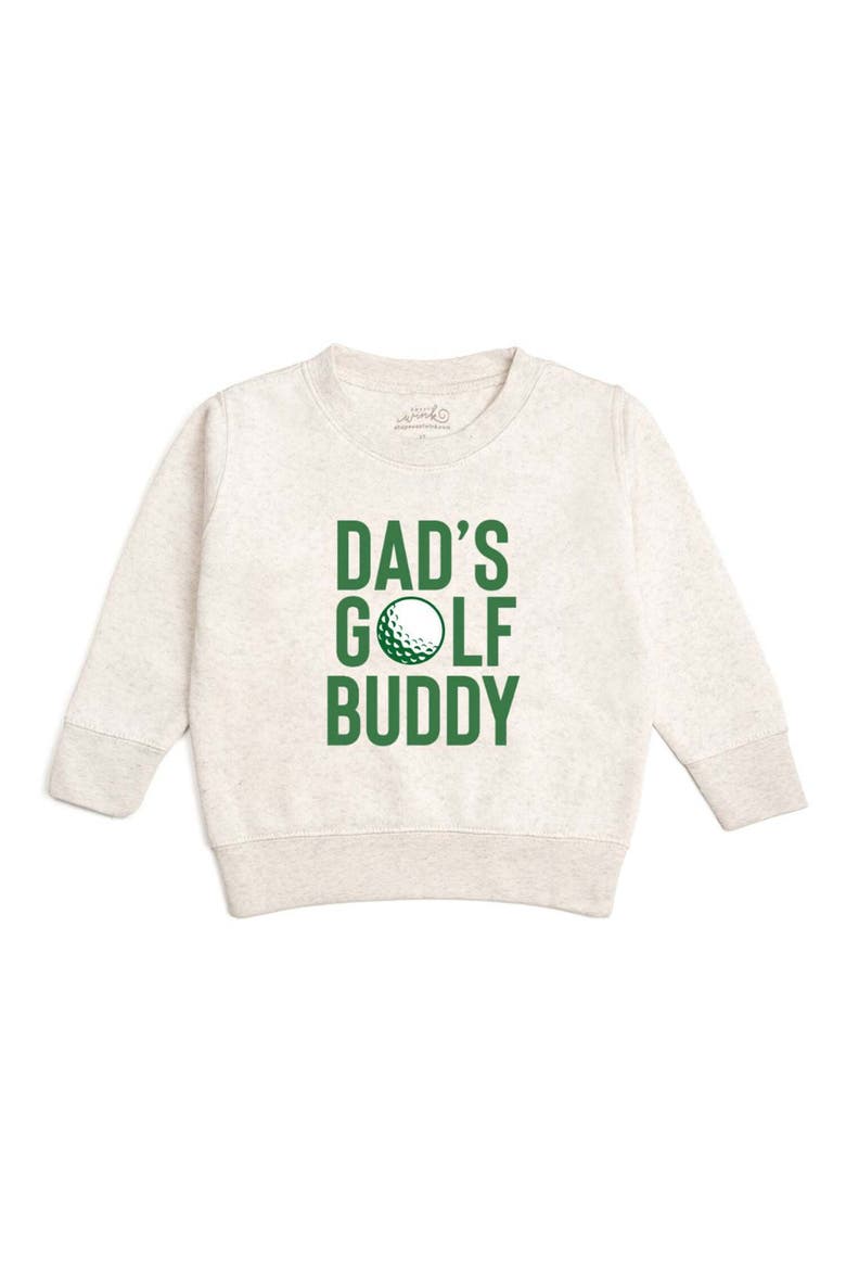 Dad's Golf Buddy Sweatshirt, Main, color, Natural Heather