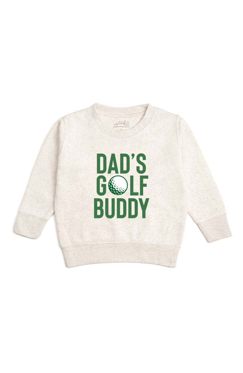 Sweet Wink Dad's Golf Buddy Sweatshirt, Main, color, Natural Heather