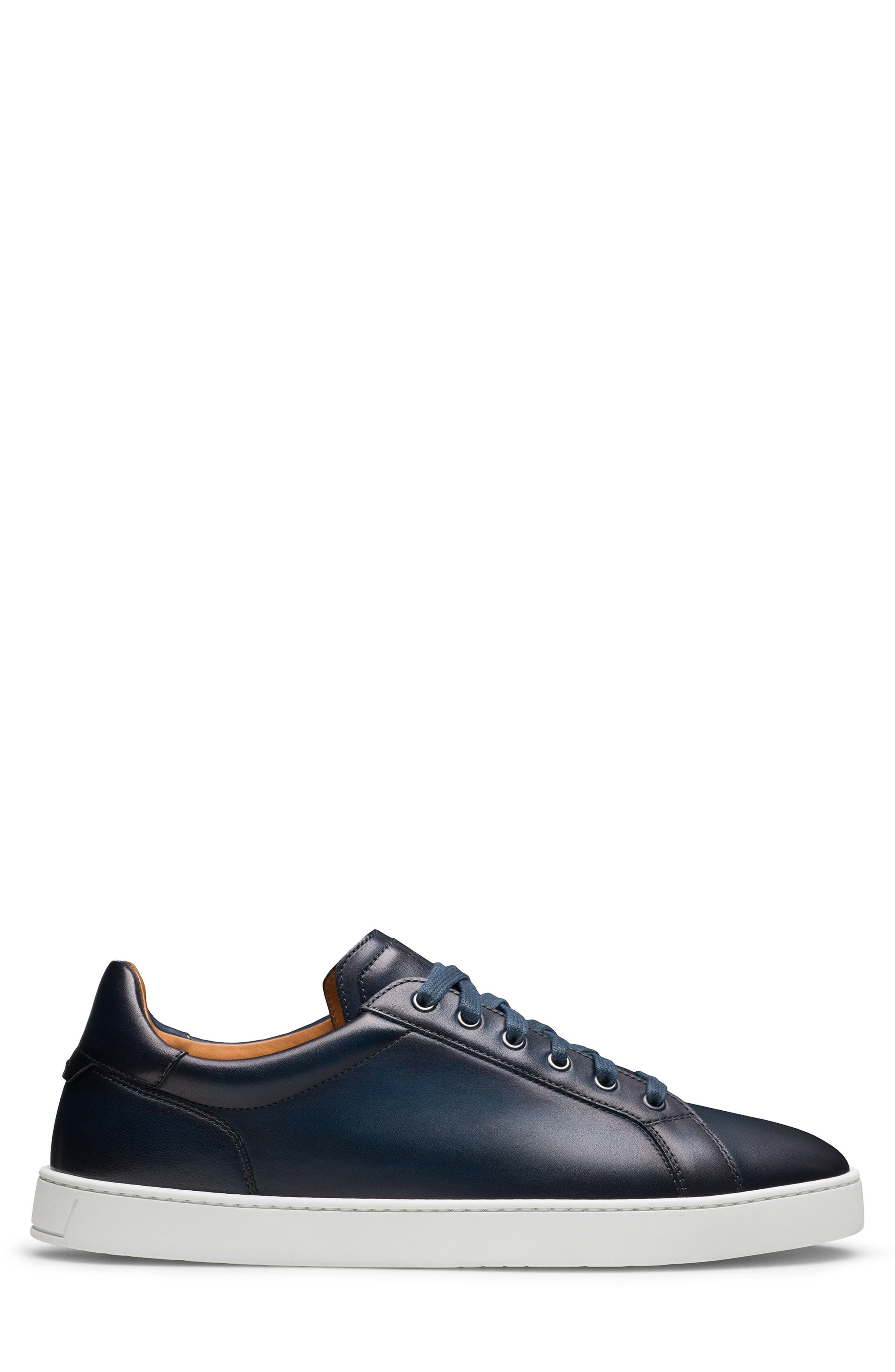 Cote Lo Leather Sneaker (Nordstrom Exclusive), Alternate, color, NAVY