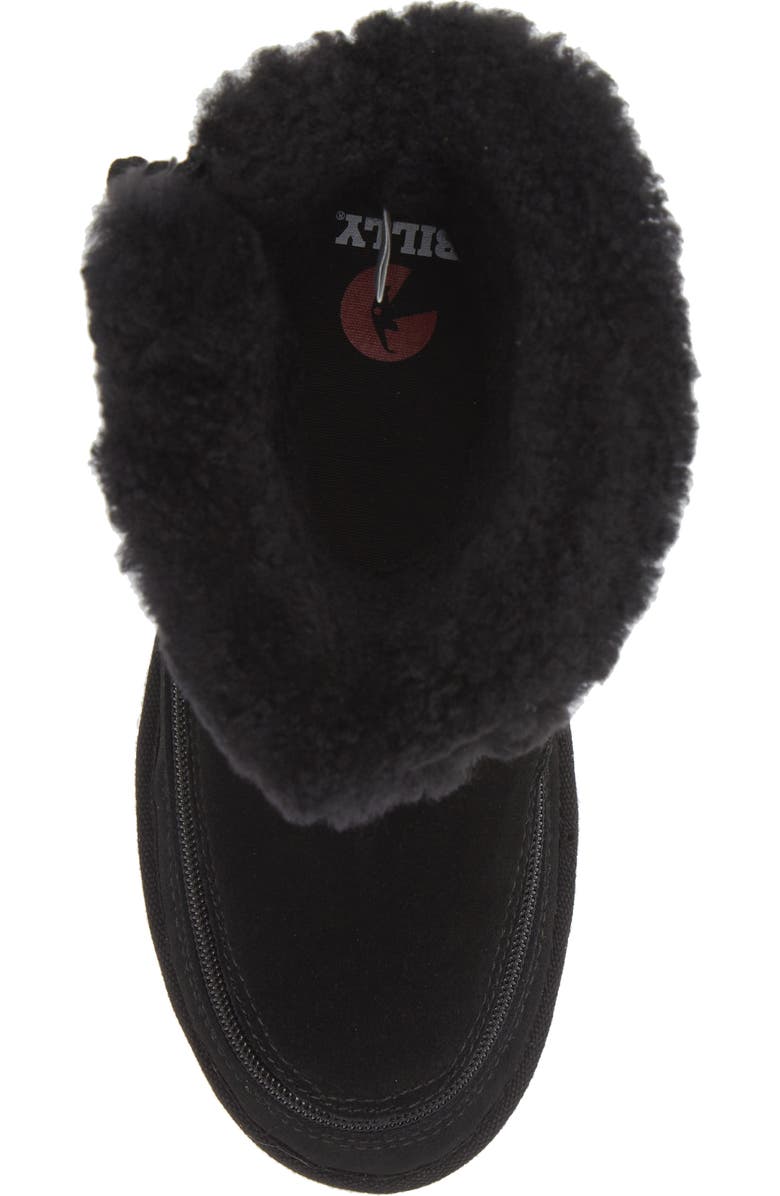 BILLY Footwear Quilted Genuine Shearling Boot, Alternate, color,