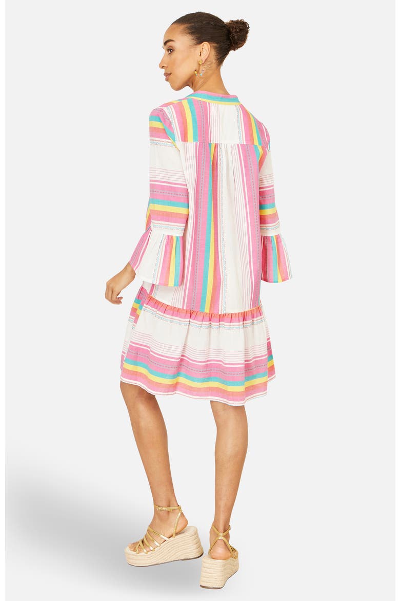 Cotton Tunic Dress, Alternate, color, Multi