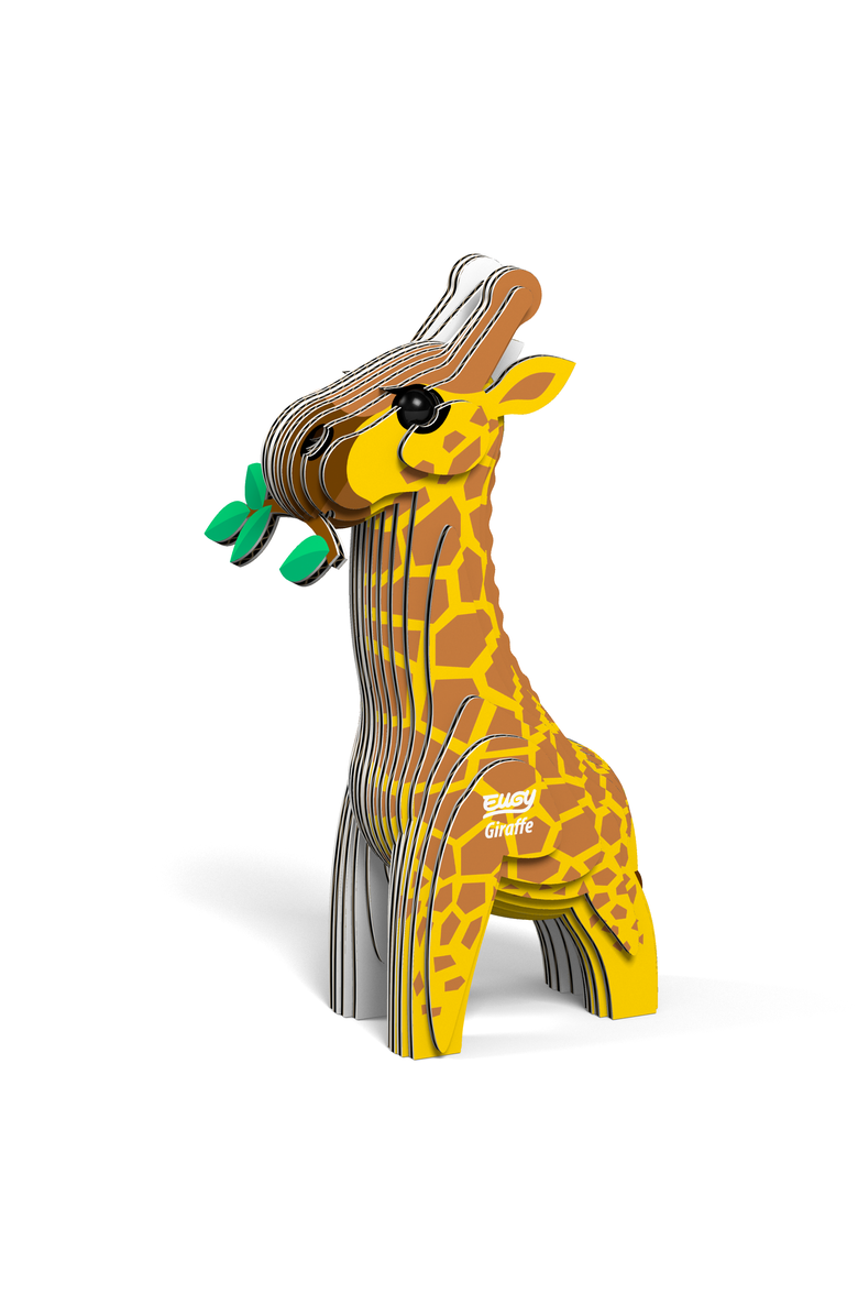 Eugy Puzzles Giraffe 3D Puzzle, Alternate, color, NO COLOR