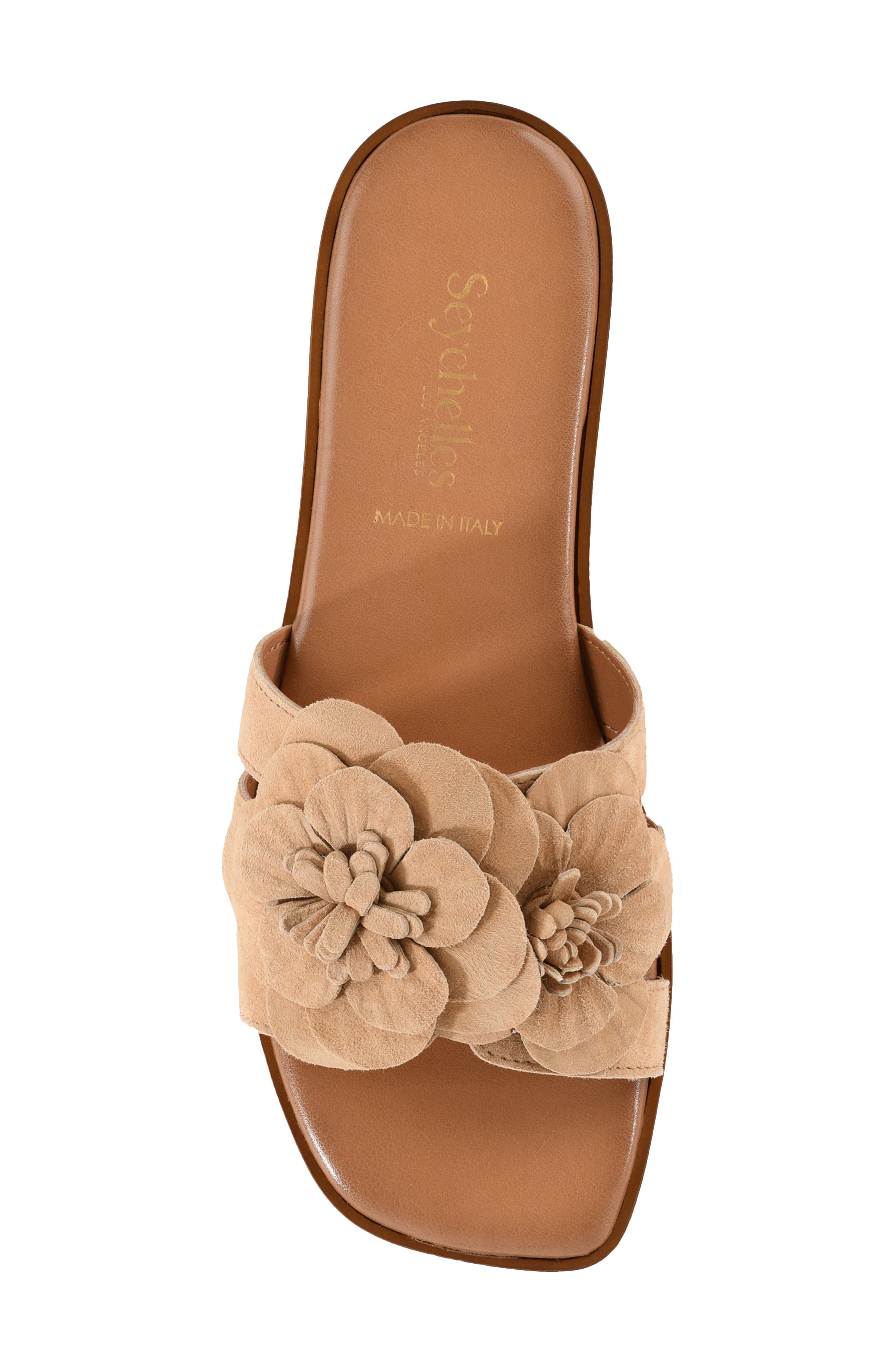 Seychelles Morning Dew Slide Sandal, Alternate, color, Natural