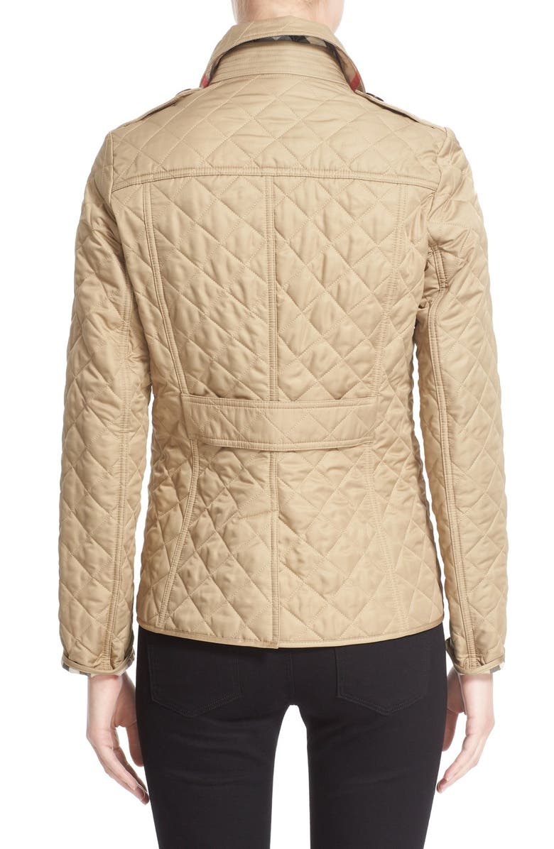 Burberry Ashurst Quilted Jacket, Alternate, color, 