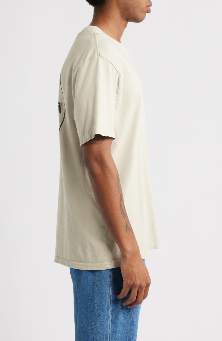 O
Neill OG Circle Surfer Logo Graphic T-Shirt, Alternate, color, Light Khaki