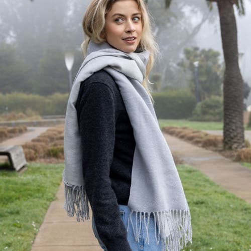 Youzey The Victoria Scarf In Gray