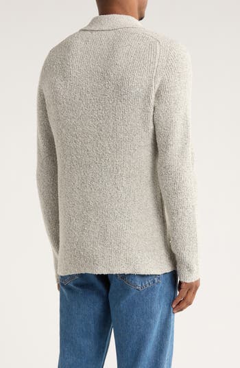 Chenille Long Sleeve Polo