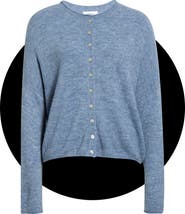 CeCe Roll Collar Cardigan