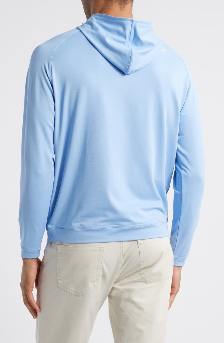 Peter Millar Pine Performance Hoodie, Alternate, color, Blue Fade