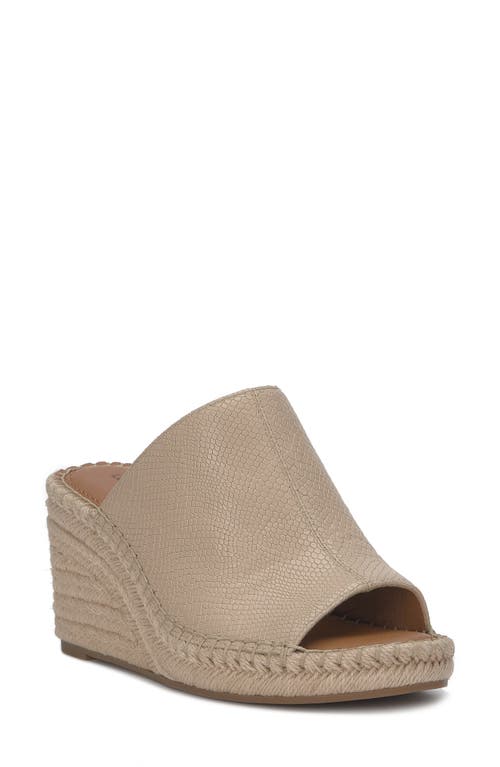 LUCKY BRAND LUCKY BRAND CABRIAH ESPADRILLE PLATFORM WEDGE SLIDE SANDAL
