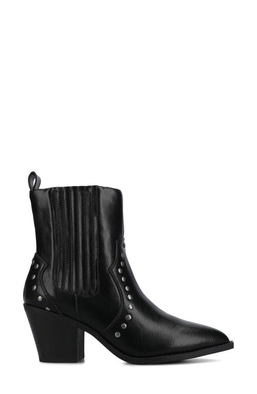 JOURNEE COLLECTION JOURNEE COLLECTION BRAYLEE WESTERN CHELSEA BOOT 