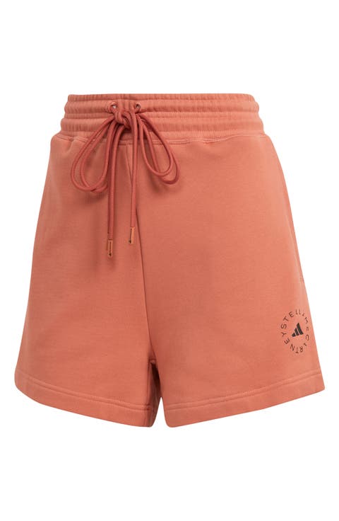 TrueCasuals Organic Cotton Drawstring Sweat Shorts