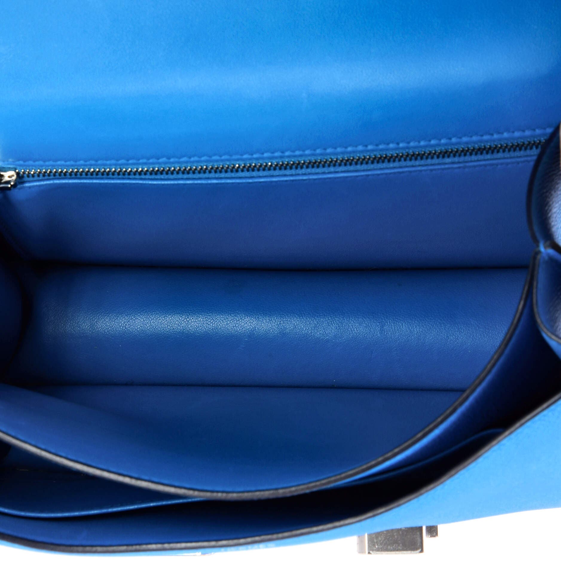 Pre-Owned Hermes Constance Bag Epsom 24, Alternate, color, Bleu Frida