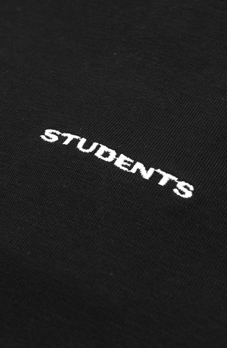 STUDENTS Coach Oversize Piped Polo, Alternate, color, Black