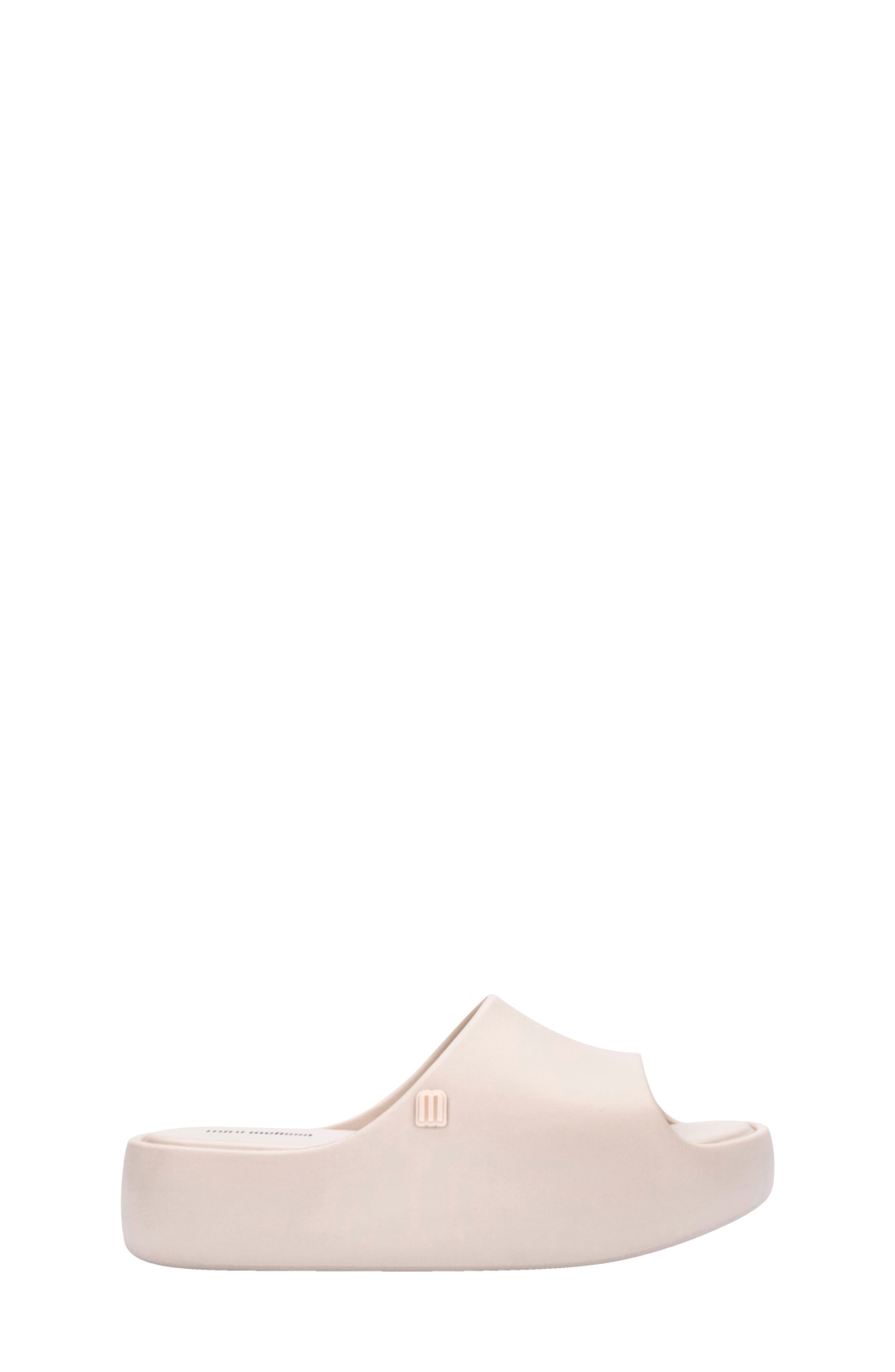 Kids' Free Platform Slide Sandal, Alternate, color, BEIGE