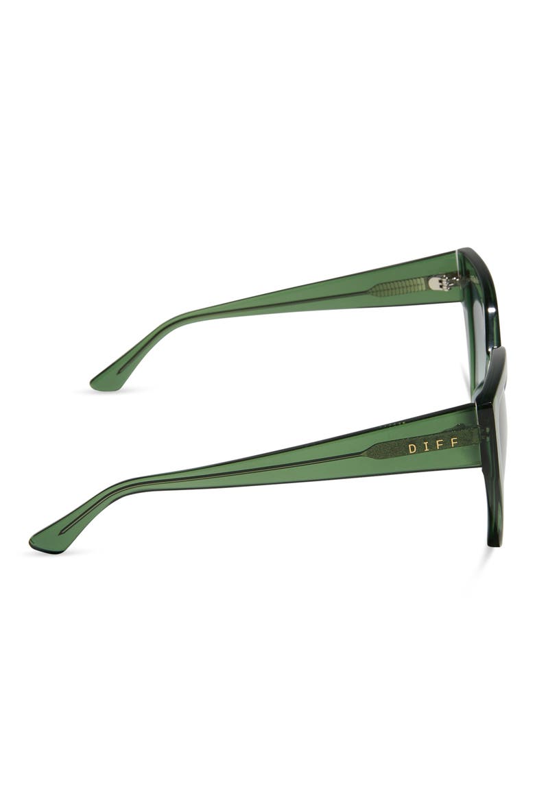 Blaire 55mm Gradient Cat Eye Sunglasses, Alternate, color, SAGE CRYSTAL / G15