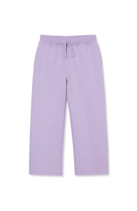 Girls Wide Leg Knit Pants