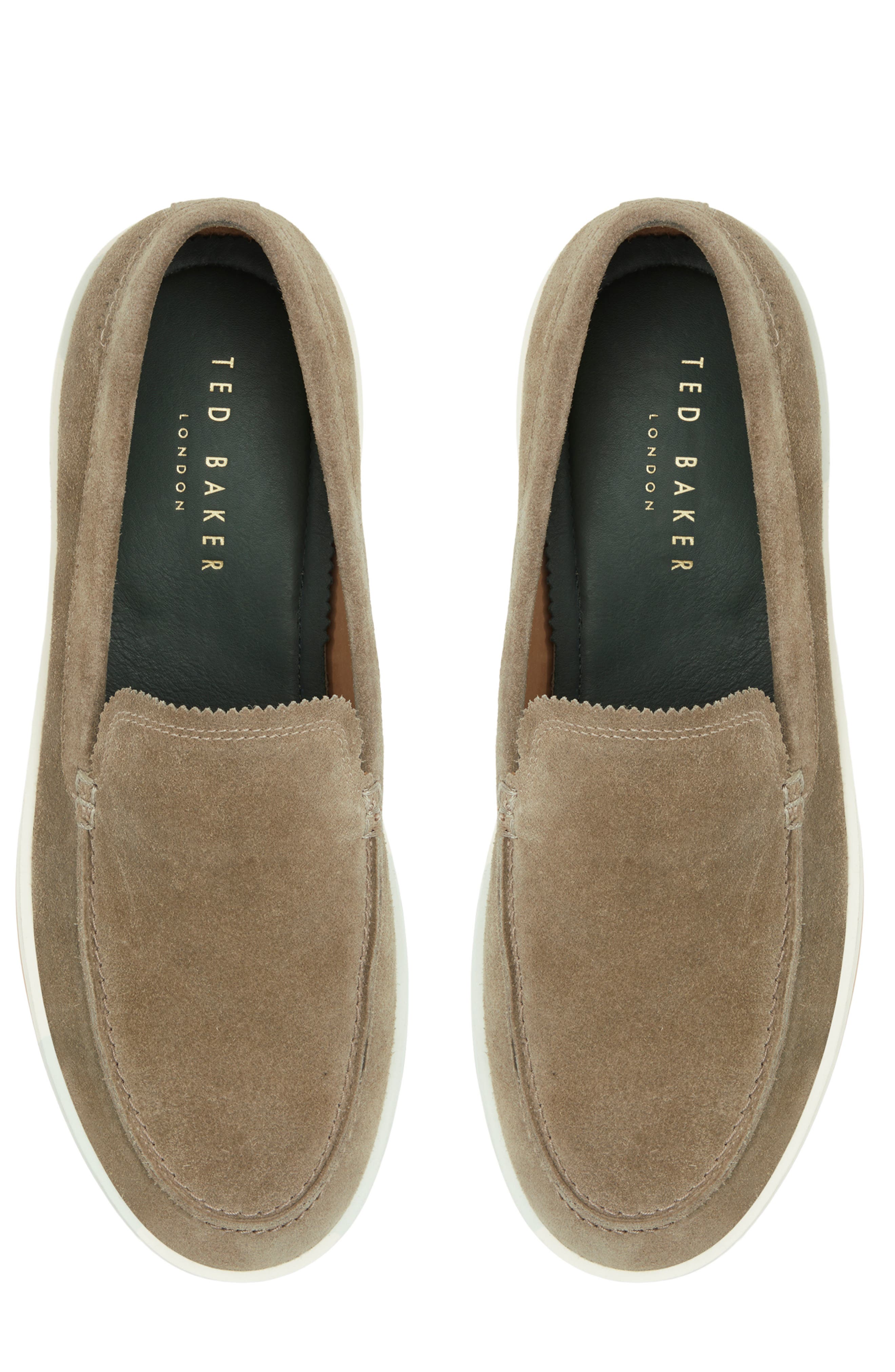Ted Baker London Hampshire Slip-On Shoe, Alternate, color, Green Khaki