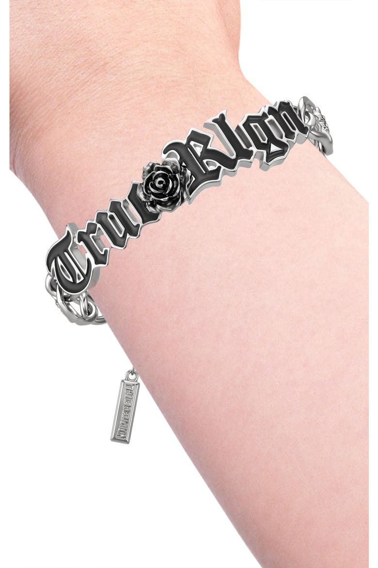 Link Bracelet, Alternate, color, Silver