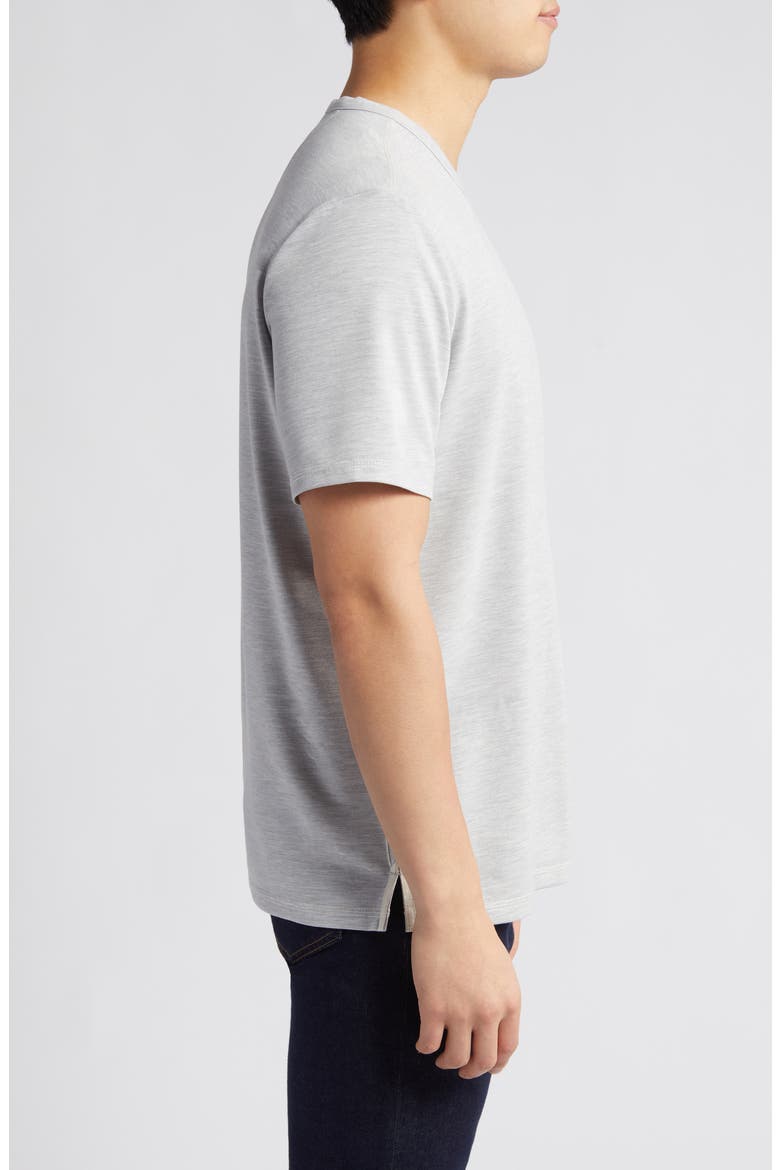 New Costa V-Neck T-Shirt, Alternate, color, ASH GREY