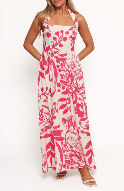 Kiera Print Maxi Dress