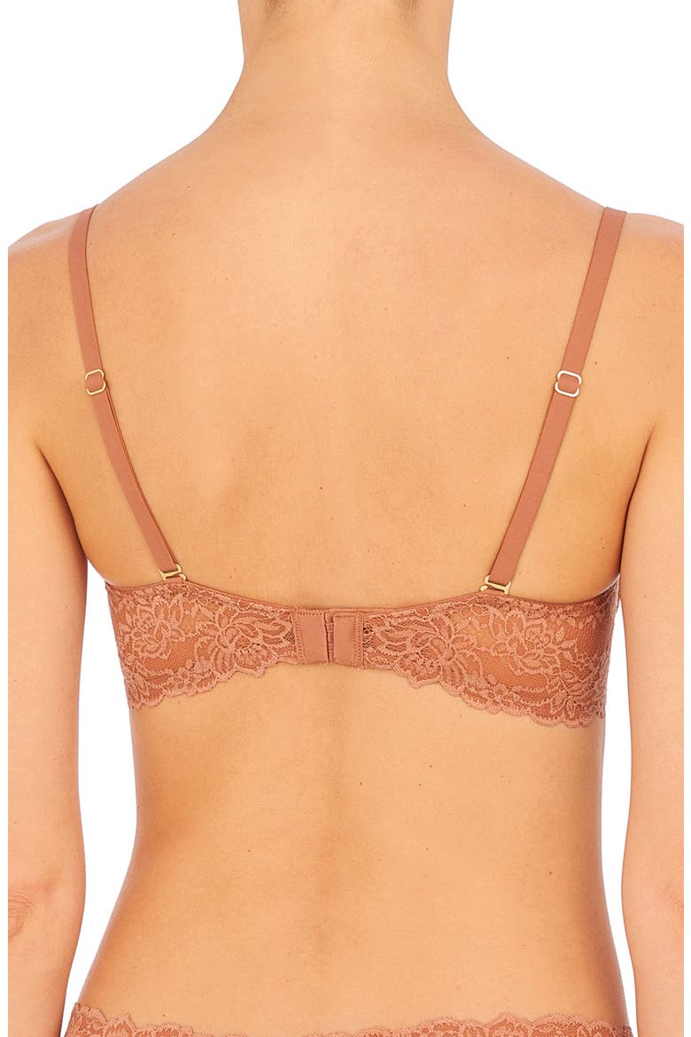 Heavenly Lace Convertible Balconette Bra, Alternate, color, GLOW