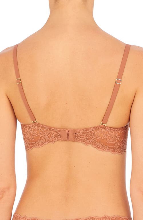 Natori Heavenly Lace Convertible Balconette Bra In Neutral
