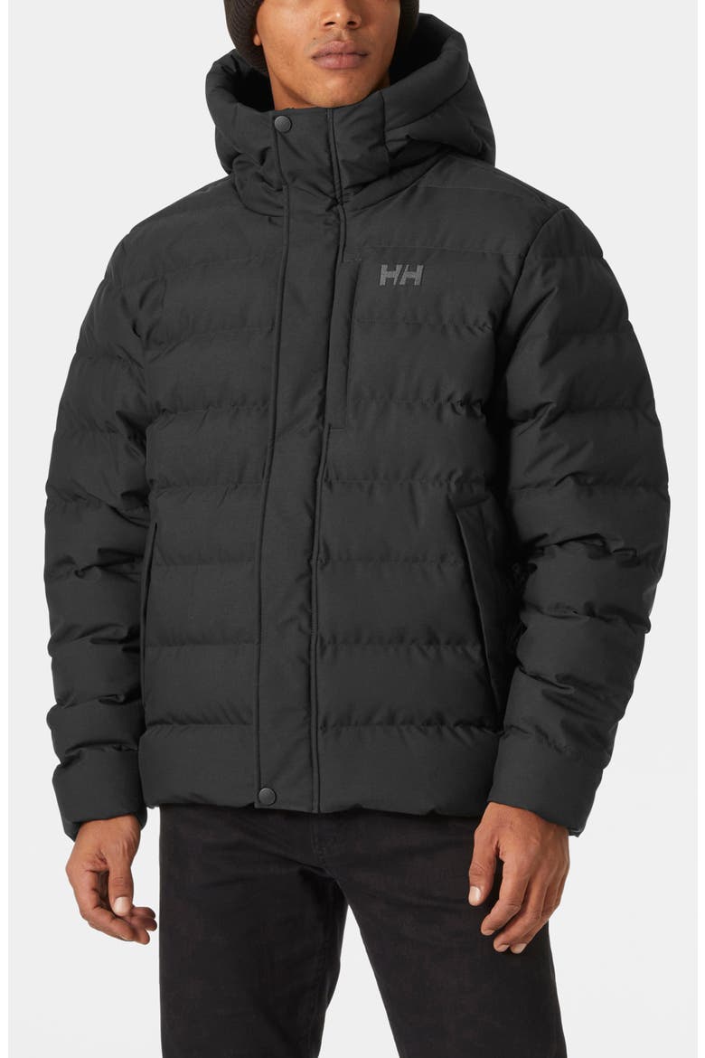 Alby Water Repellent Puffer Jacket, Main, color, BLACK