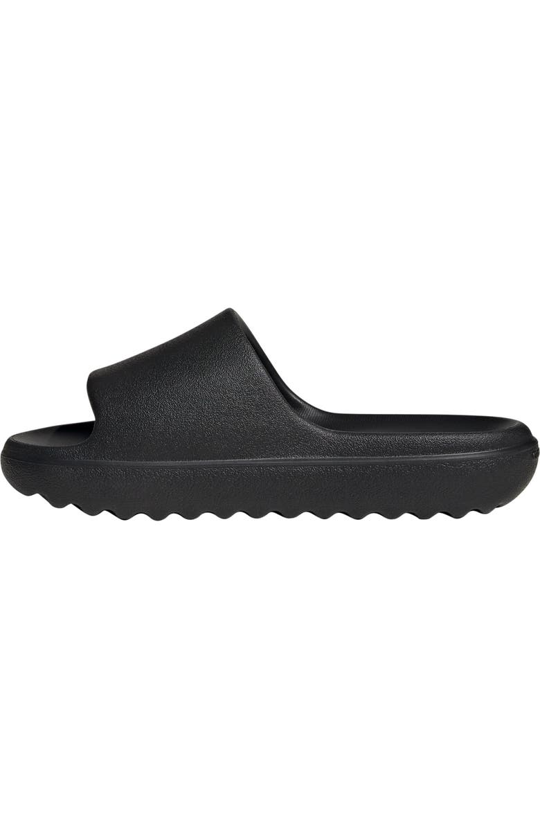 adidas Kids' Adilette Lumia Slide Sandal, Alternate, color, Black/ Black/ Black