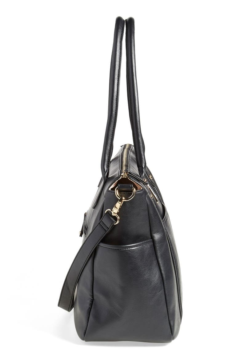'Tesla' Baby Bag, Alternate, color, BLACK