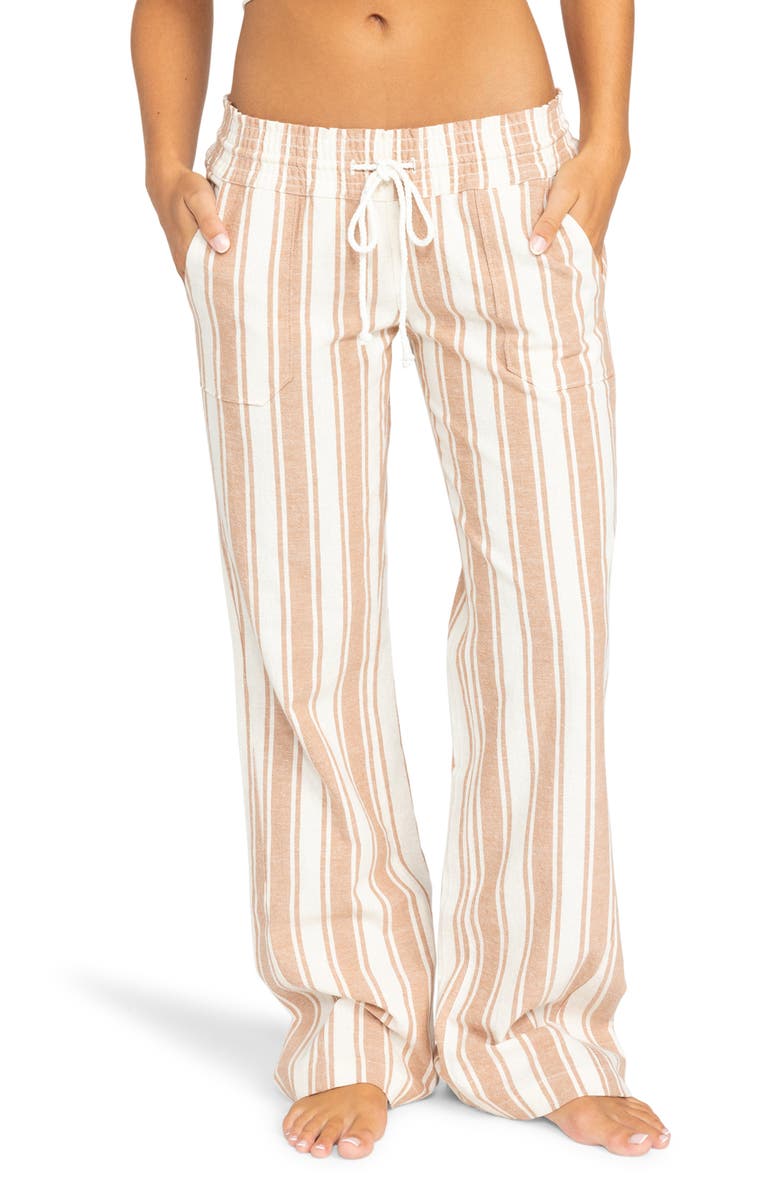 Roxy Oceanside Drawstring Pants, Main, color,