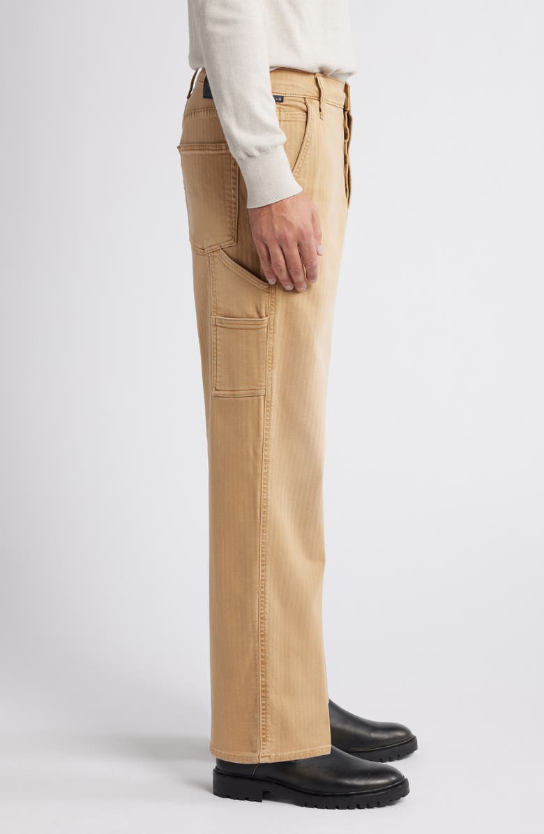 Citizens of Humanity Hayden Stretch Cotton Twill Utility Pants, Alternate, color, Sahara