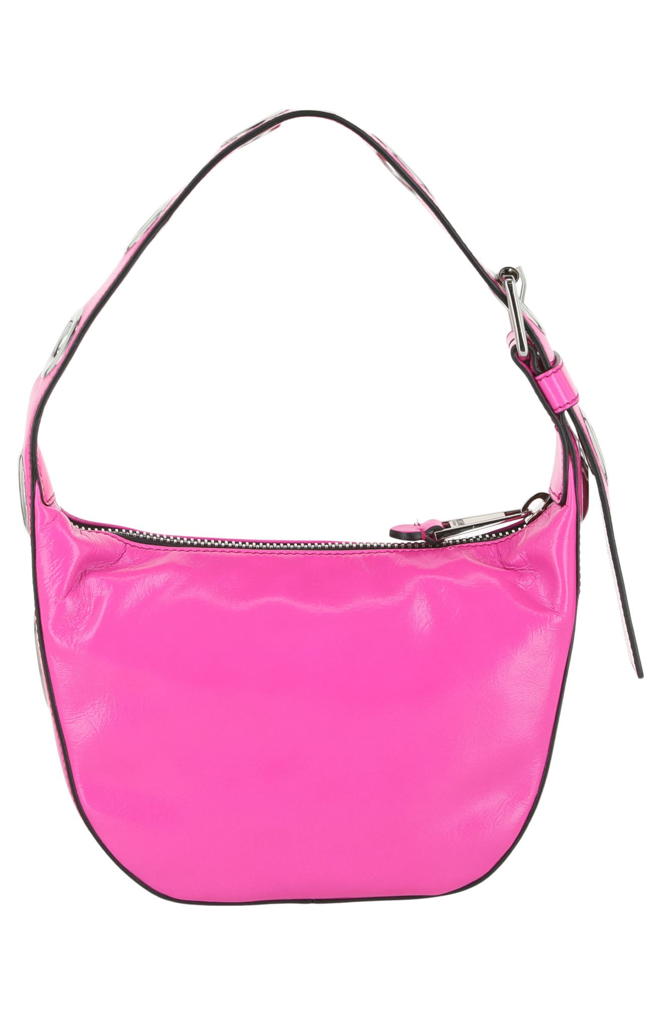 Moschino Logo Shoulder Bag, Alternate, color, 