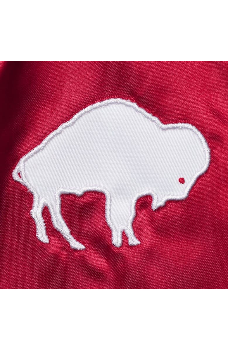 Mitchell & Ness Women's Mitchell & Ness Red Buffalo Bills Team 2.0 Satin Raglan Full-Snap Jacket, Alternate, color, Red