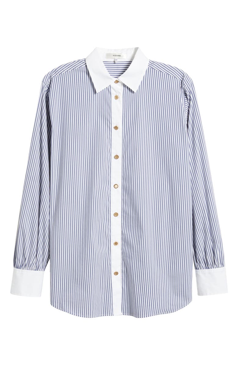 FRAME The Borrowed Button-Up Shirt, Alternate, color, 