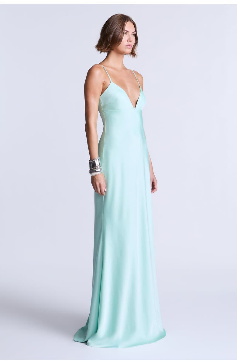 BCBG Maxazria Faith Gown, Alternate, color, Fair Aqua