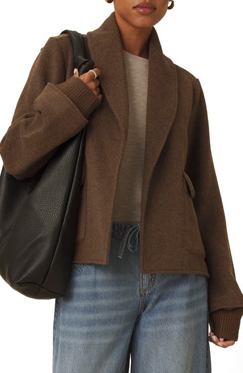 x CJ Crop Icon Coat