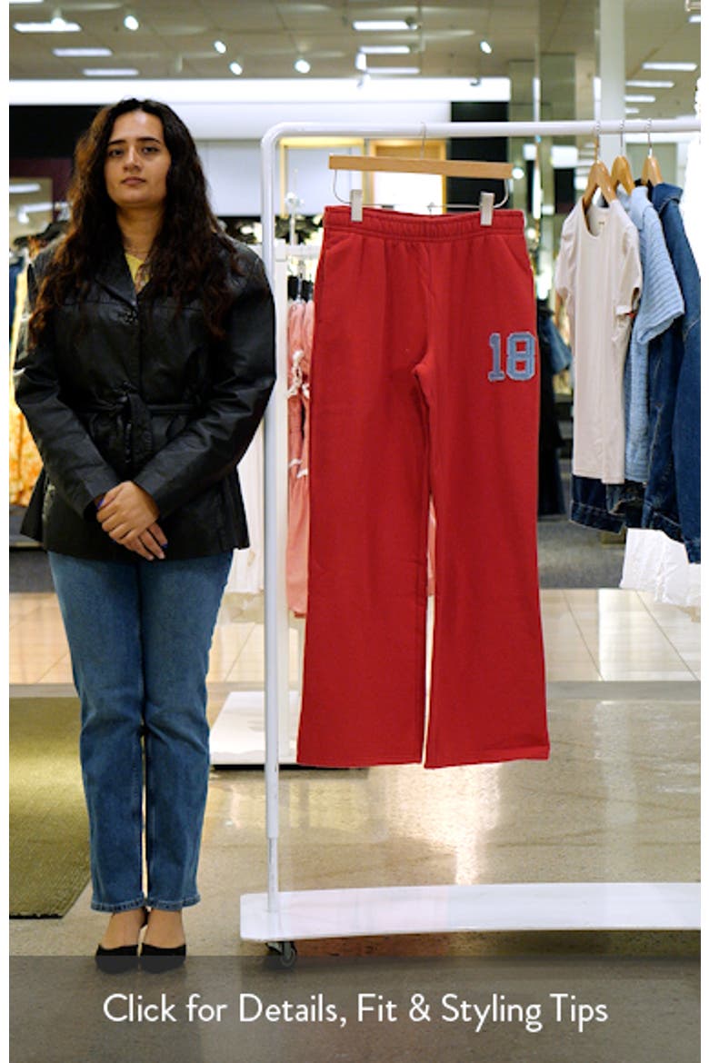 Denim 18 Appliqué Baggy Sweatpants video