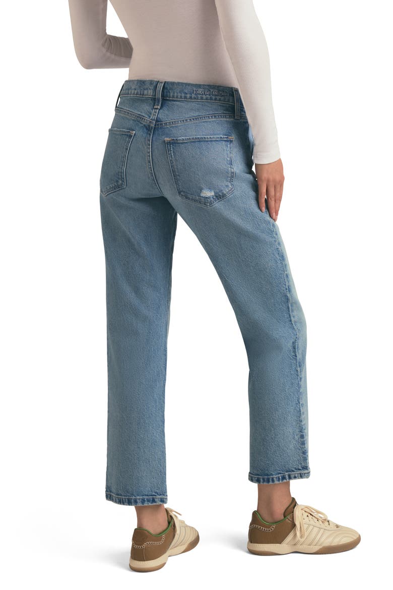 The Otto Mama Relaxed Straight Leg Maternity Jeans, Alternate, color, SANTA BARBARA