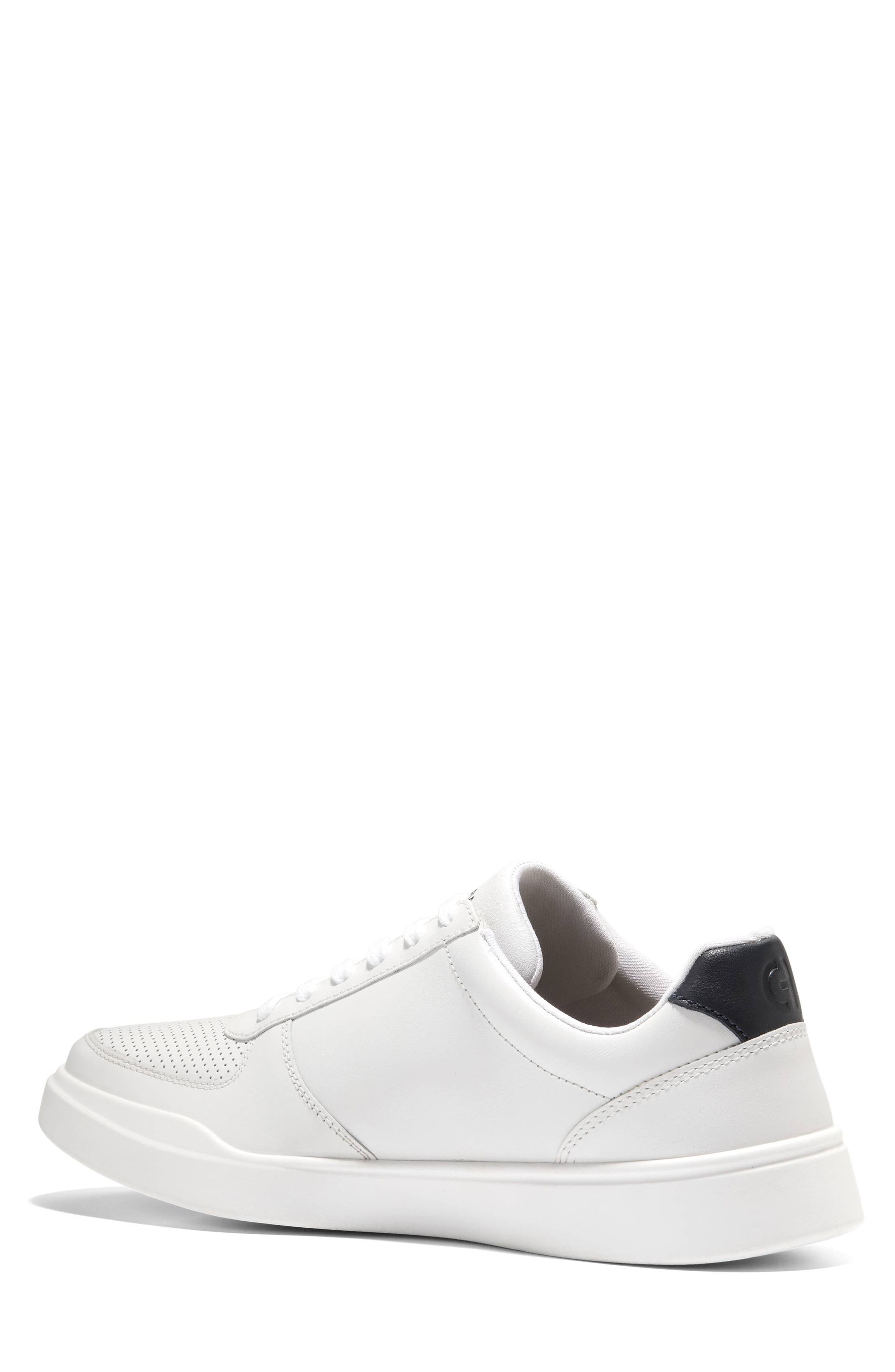 Grand+ Pureshot Court Sneaker, Alternate, color, WHITE WHITE