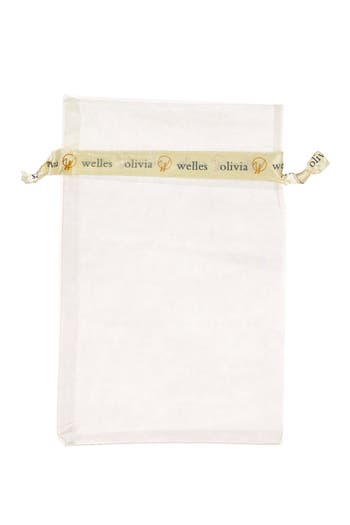 Olivia Welles Faceted Multi Cut Bead Necklace In Blue