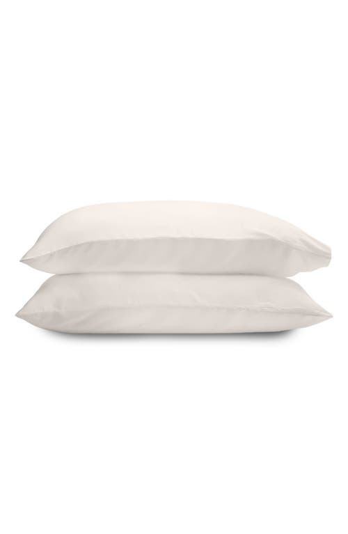 Ettitude Set Of 2 Luxe Sateen Pillowcases In White