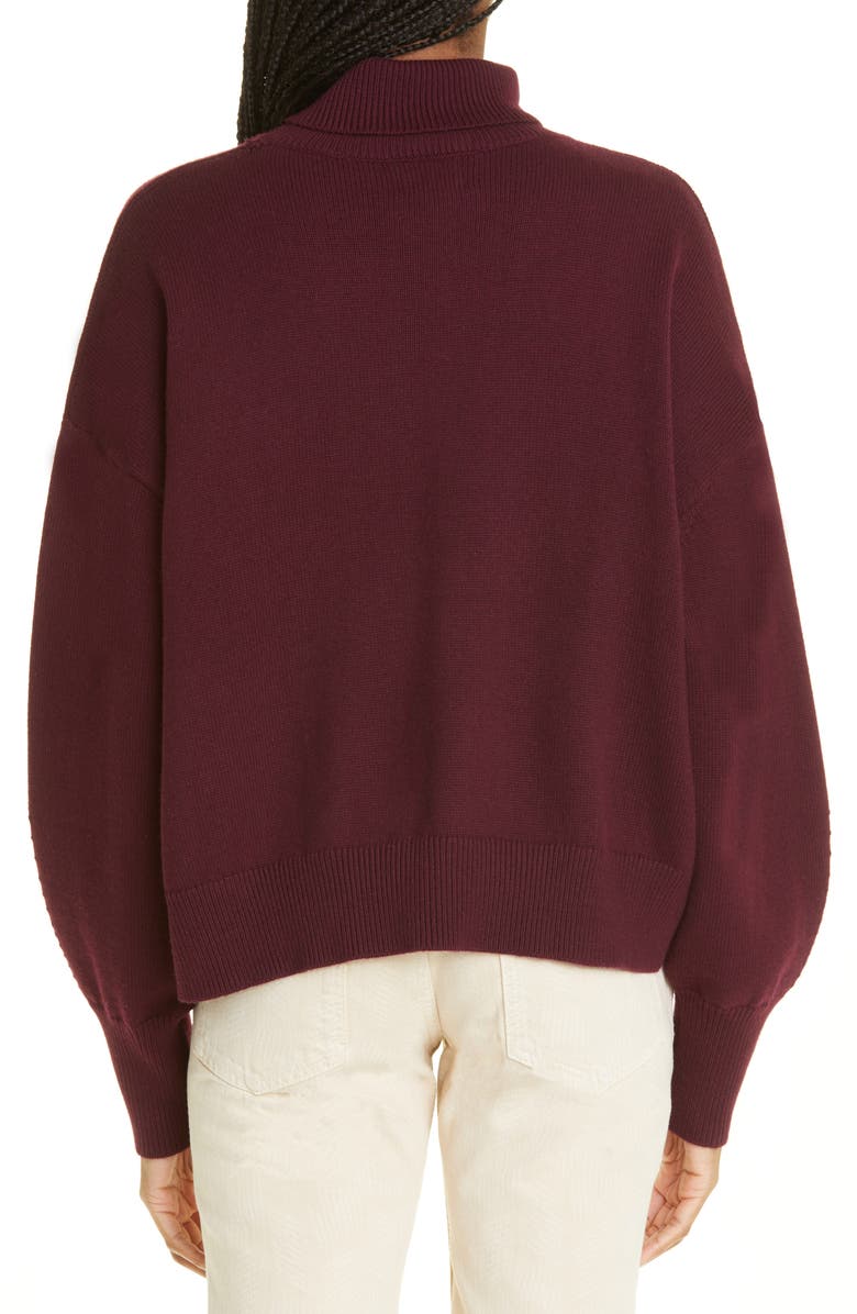 Isabel Marant Étoile Nash Turtleneck Sweater, Alternate, color, 