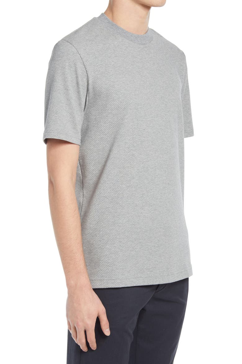 Tiburt 200 Textured T-Shirt, Alternate, color, SILVER