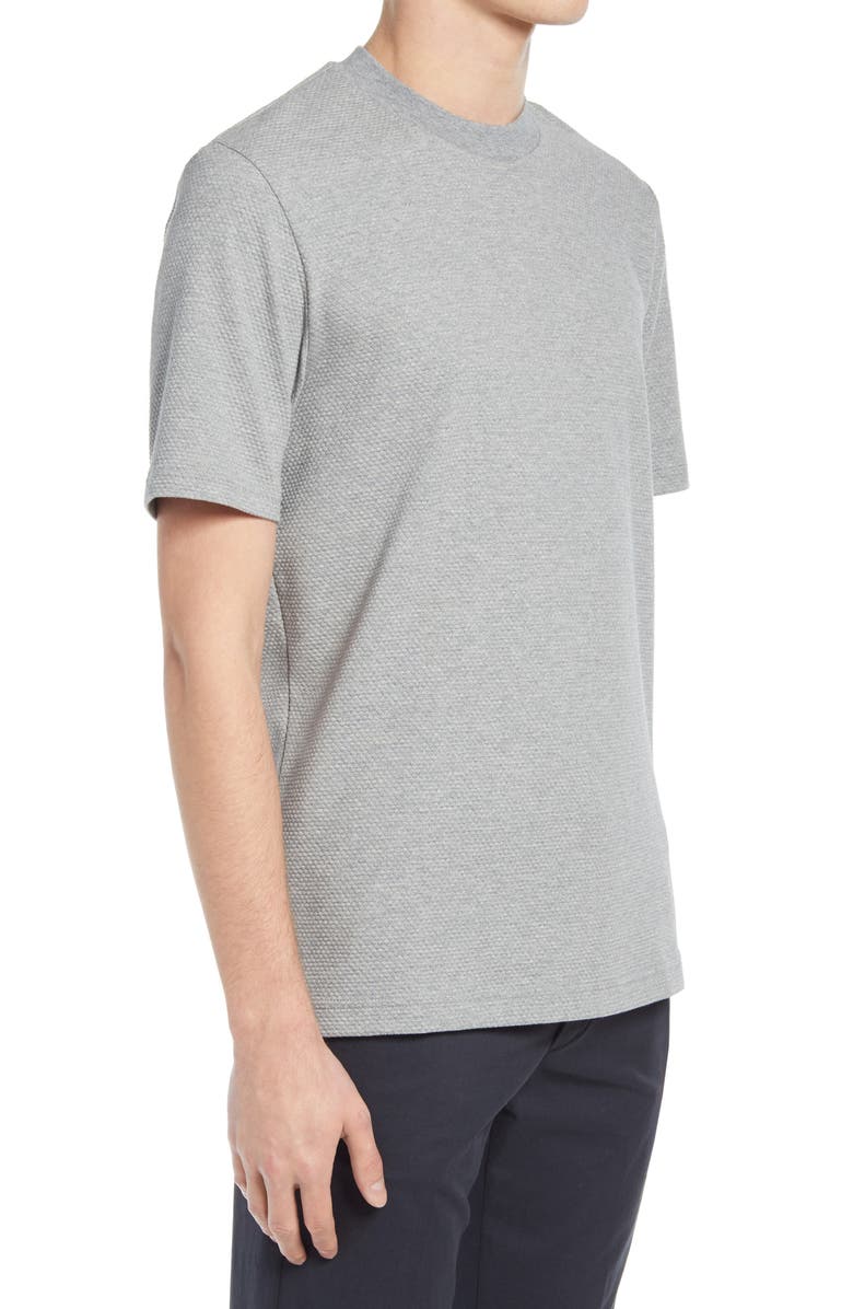 BOSS Tiburt 200 Textured T-Shirt, Alternate, color,