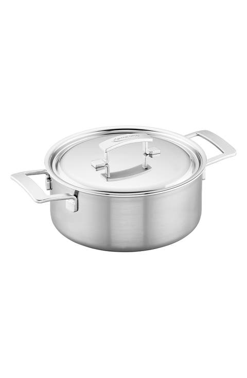 Industry 5-Ply 5.5-Quart Stockpot with Lid